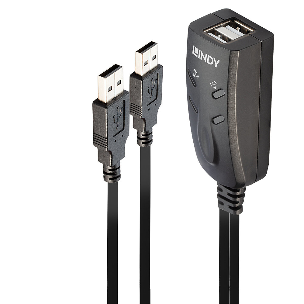 Lindy Network Switch KVM USB 2 Port (32165)