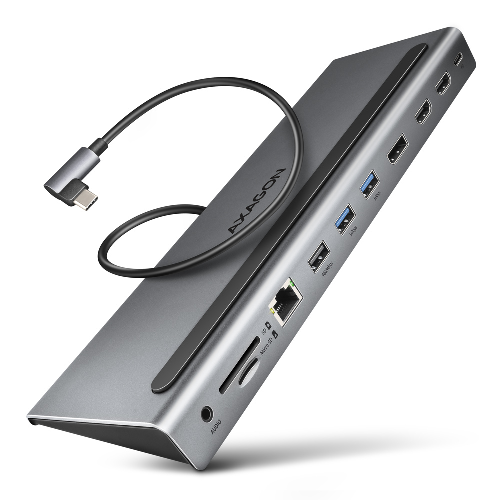Axagon 11-in-1 100 W Docking Station (HMC-4KX3)