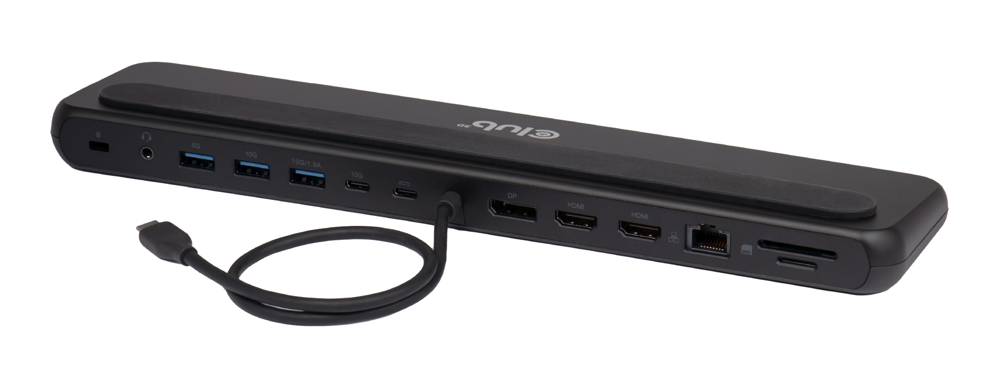 Club3D Notebook Accessory Docking Station 12-in-1 USB-C 100 W (CSV-2541)