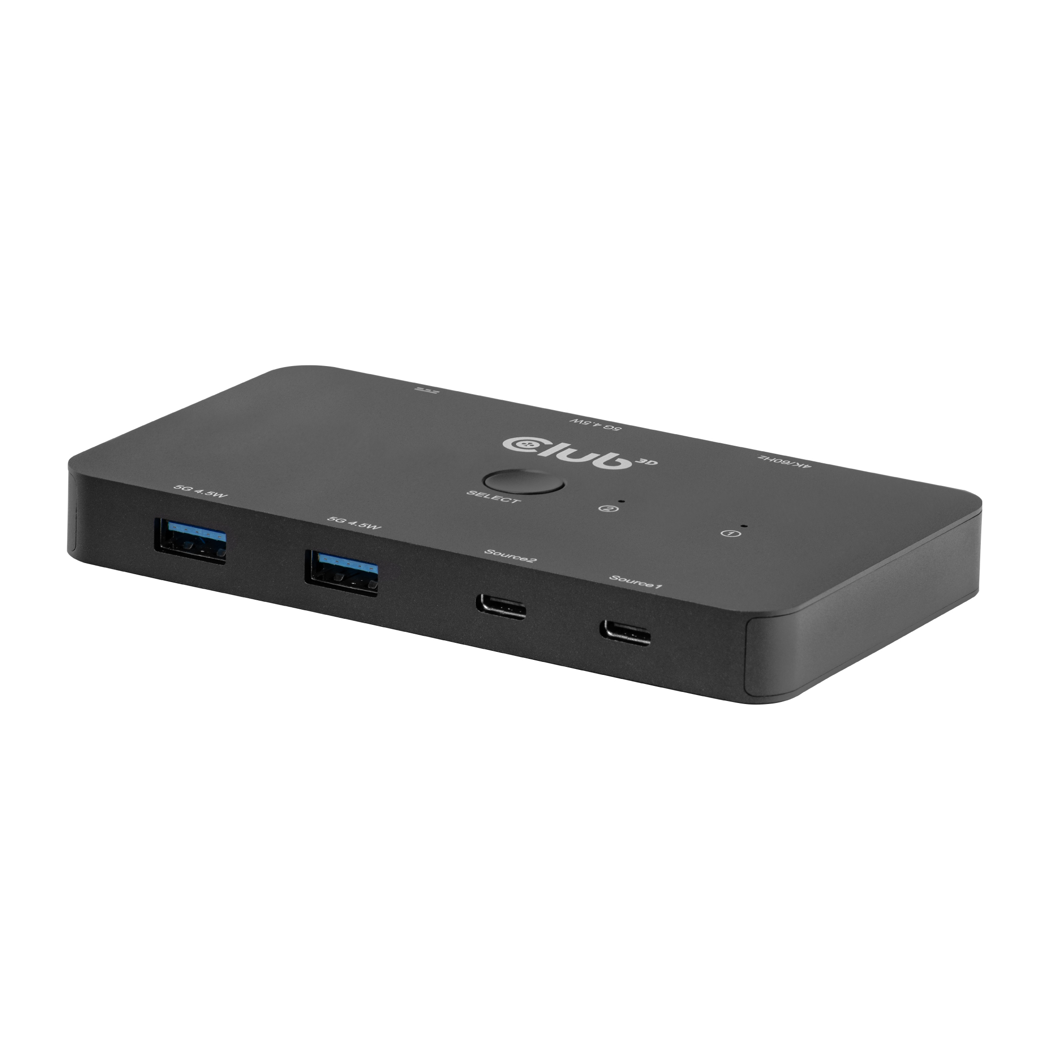 CLUB3D Dual USB-C to HDMI KVM Switch CSV-2512