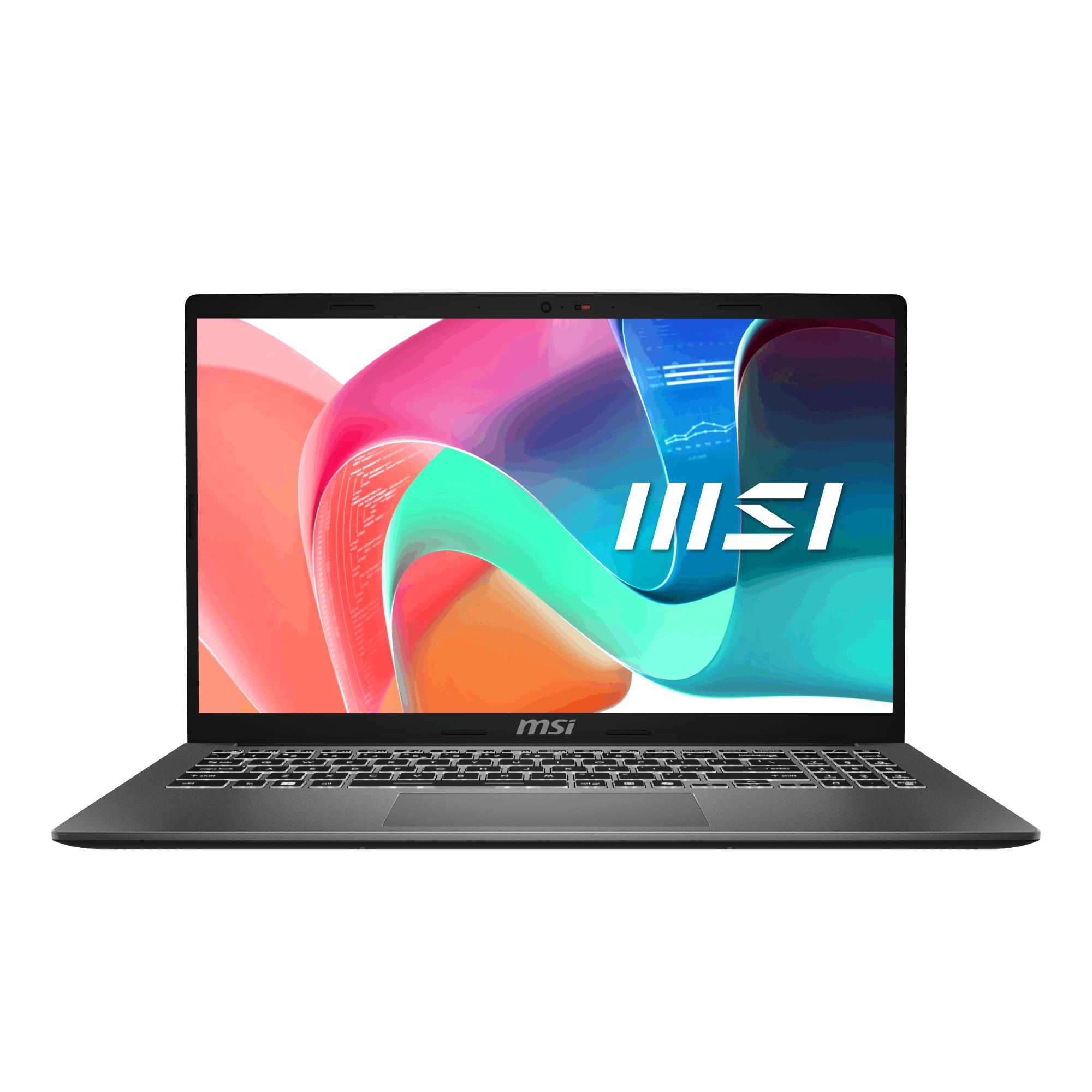 MSI MODERN 15 F1MG 15.6" Intel Core 5 120U 16GB RAM 512GB SSD Windows 11 Home (MODERN 15 F1MG-1241NL)